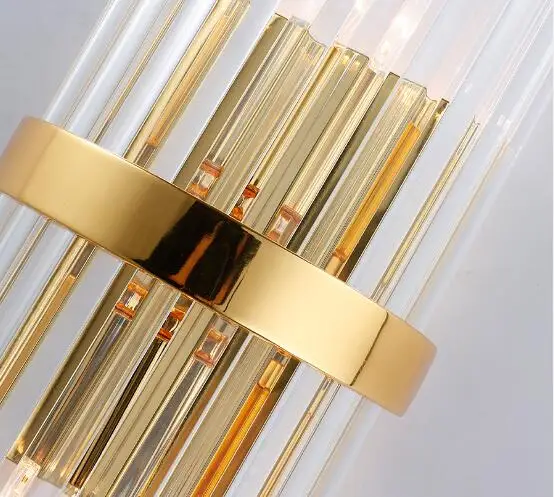 Хрустальный настенный светильник Северная Европа постмодерн гостиная спальня