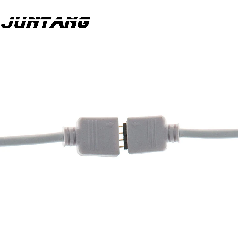 4-pin 5-pin extension cable connector double female 5050 3528 RGB RGBW connection LED light 30cm1 m2.5m5 m10m | Освещение