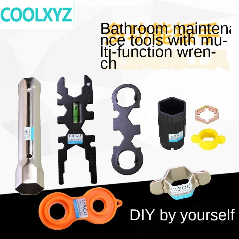 

Sewer wrench faucet multifunctional sleeve repair tool toilet bubbler inlet pipe installation accessories