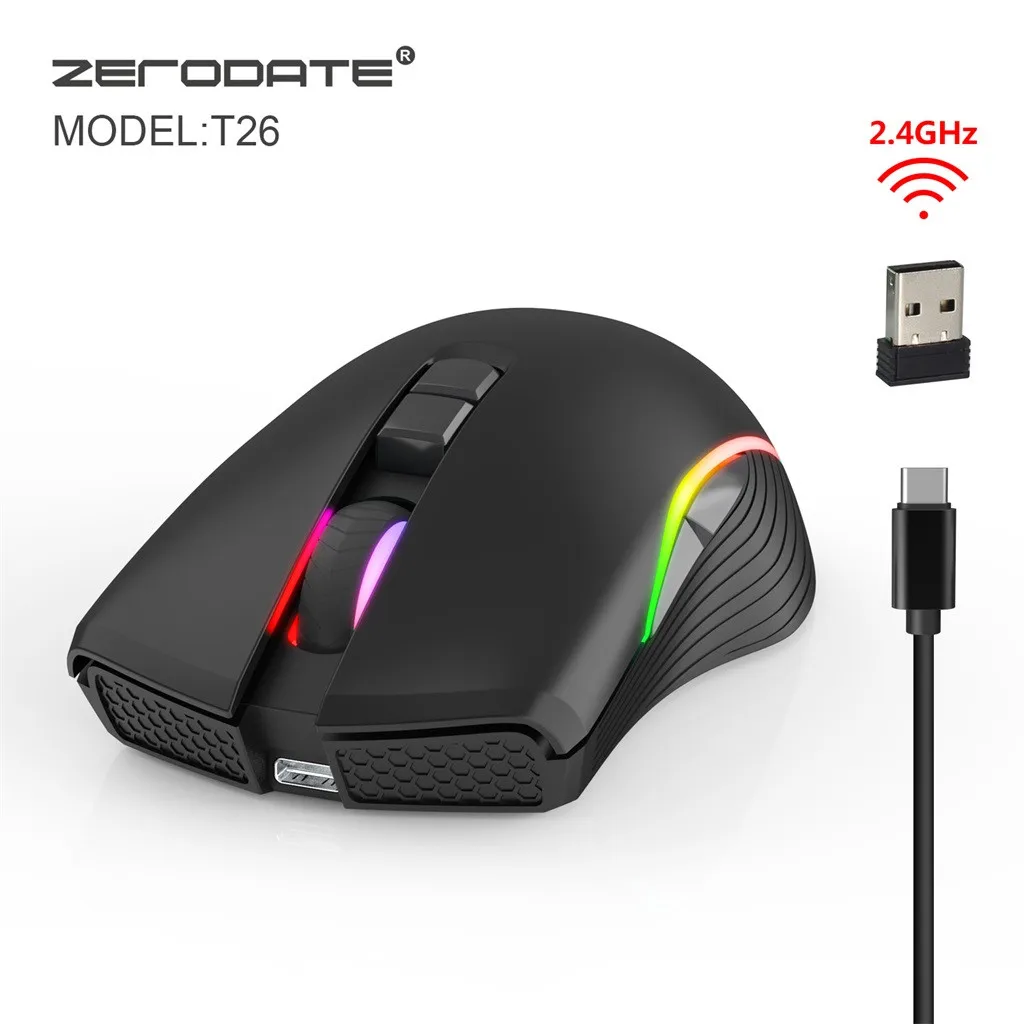 

Wired Mouse 2400 DPI Ultra-thin Ergonomic Portable Optical Mice Type-C 2400DPI Adjustable Gaming Mouse Mice For PC Laptop