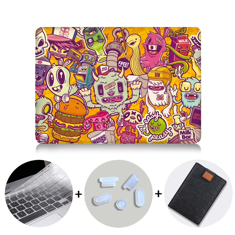 MB13 MTT чехол для Macbook Pro retina 13,3 15,4 с сенсорной панелью для Mac book Air Pro 11 12 13 15 дюймов сумка для ноутбука чехол для клавиатуры - Цвет: MB13