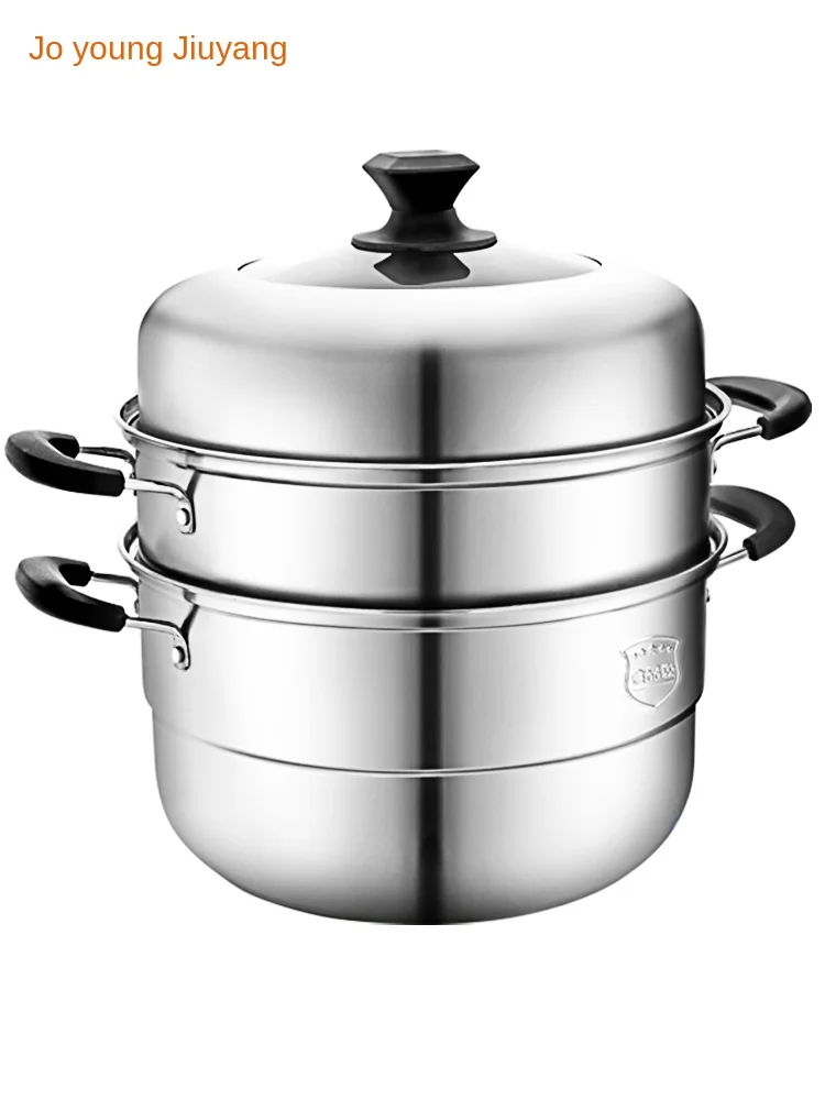 

Отпариватель домашний из нержавеющей стали, большие, две, две и две пары, утолщенный, двухслойный, маленькая Индукционная газовая плита