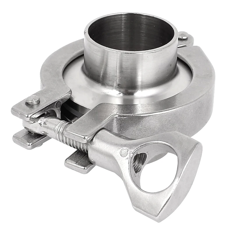 1 5 дюймов Tri Зажим Нержавеющая сталь санитарные трубы наконечник Комплект