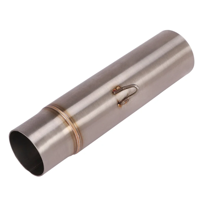 

Motorcycle Stainless Link Pipe For Benelli 502X any years Middle Link Tubes Exhaust System Connect Tail 51mm Muffler Sliencer