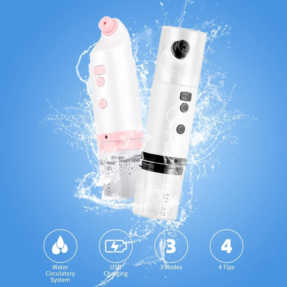 

Household Small Bubble Cleaner Facial Cleaning Deep Pore Acne Pimple Removal Vacuum Suction Beauty Tool Facial Cleansing Device
