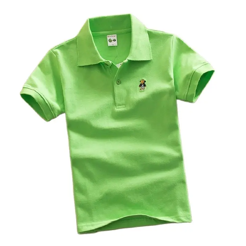 Высококачественная Новинка популярная рубашка поло одежда для маленьких