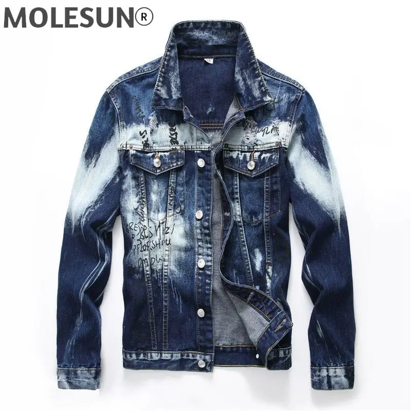 

Мужская джинсовая куртка с надписью dsq, синяя джинсовая куртка, брендовая Роскошная верхняя одежда