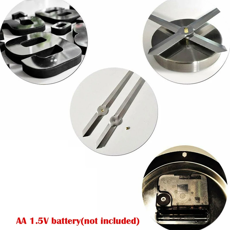 2020 &quotсделай сам&quot большие часы в современном стиле настенные наклейка на стену