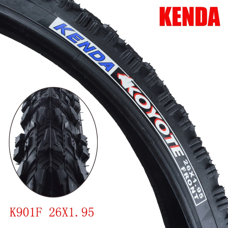 

Kenda K901F Bicycle Tire MTB Cross Country Anti Tilt Tire 26 * 1.95 Mountain Bike Tires