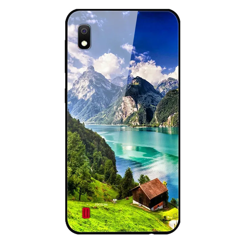 Чехол из закаленного стекла для samsung A10S A10, мягкий чехол-бампер с 3D принтом, чехол для samsung Galaxy A10S A 10, чехол для телефона - Цвет: 31