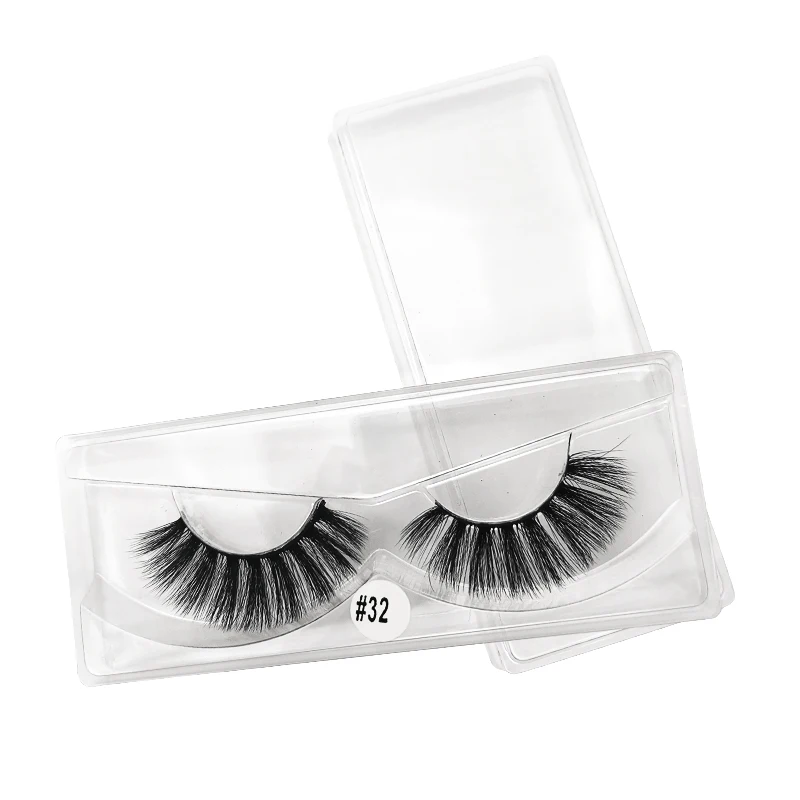 10/20/30/40/100 pairs bulk fluffy wispy false eyelashes wholesale 3d mink lashes reusable hand made natural eyelash faux cilios | Красота и