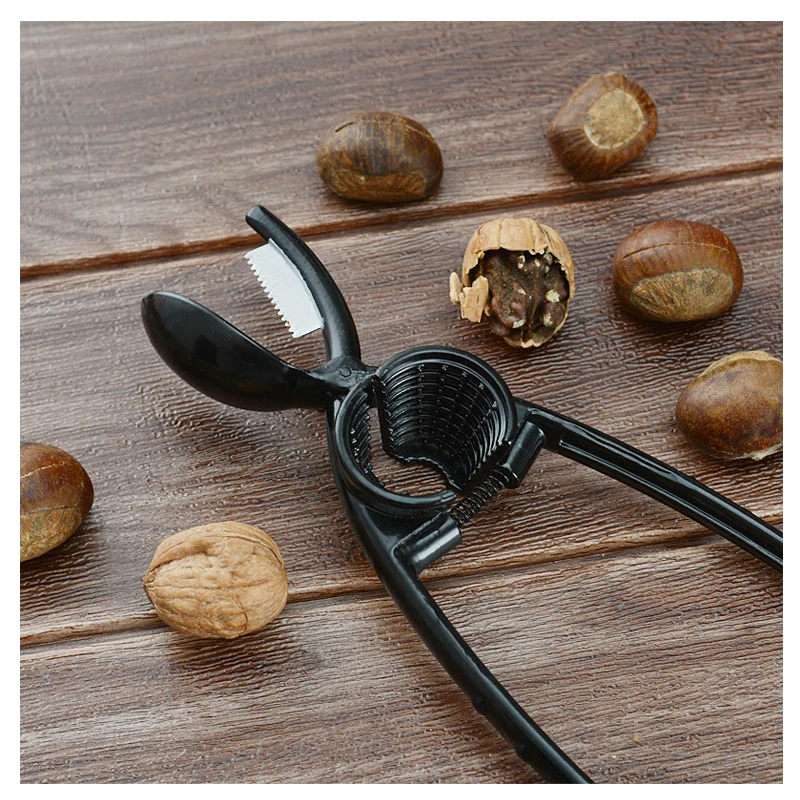 

1Pcs Stainless Steel Quick Chestnut Clip Walnut Pliers Metal NutCracker Sheller Nut Opener Kitchen Tools Cutter Gadgets