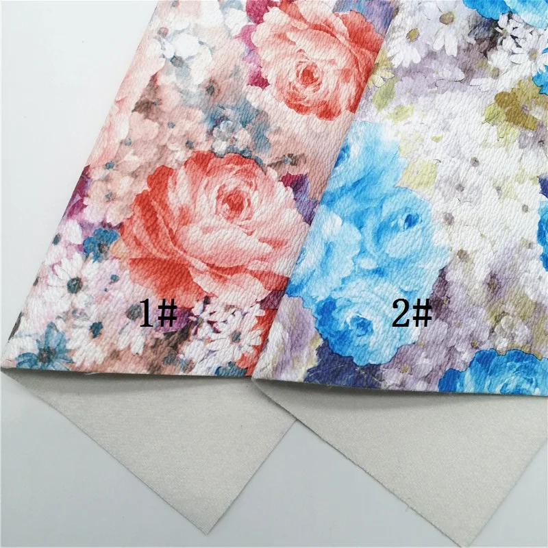 Цветы розы синтетическая искусственная кожа ткань виниловая листы фетровая