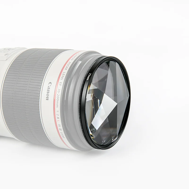 

Sheji Kaleidoscope 5x Prism Lens Filter Creative Camera Effect