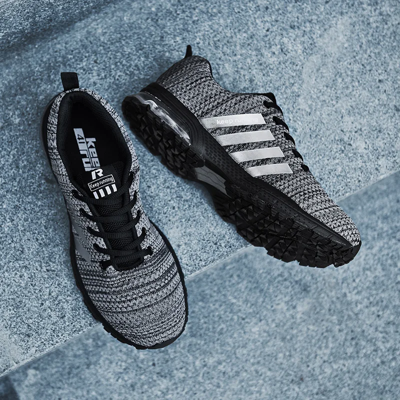 WINDRIDERISM мужские кроссовки Flyknit дышащие кроссовки с амортизацией легкая модная повседневная обувь Zapatos Para Correr