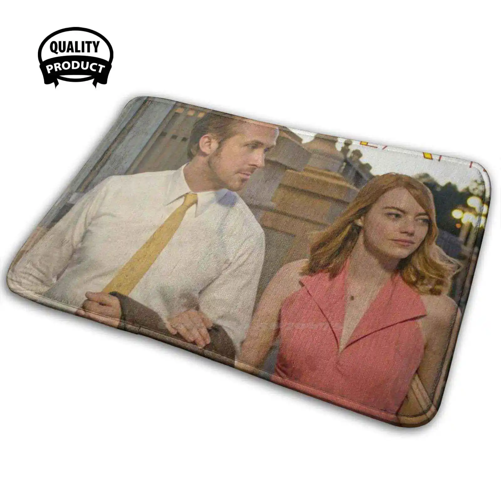La Land Comfortable Door Mat Rug Carpet Cushion Emma Stone Ryan Gosling Movie Film Damien Chazelle Musicals Love | Дом и сад