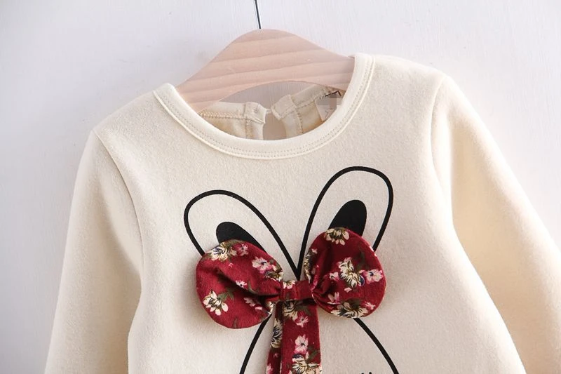 Платье для девочек на осень и зиму Новое Детское повседневное хлопковое