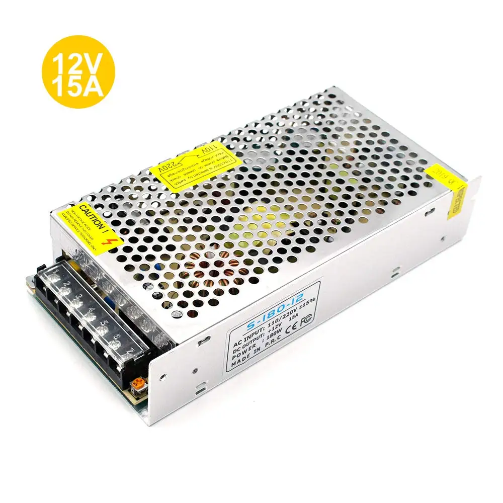 DC12V Питание блок Светодиодный светильник преобразования 1A 2A 3A 5A 10A 30A металлический чехол AC85-265V переключения драйвера для светильник ing трансфомеры CCTV