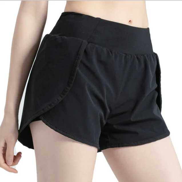 

2021 New Woman Fashion Shorts Hollow Out Summer Woman Short Pants Lady Casual Simple black