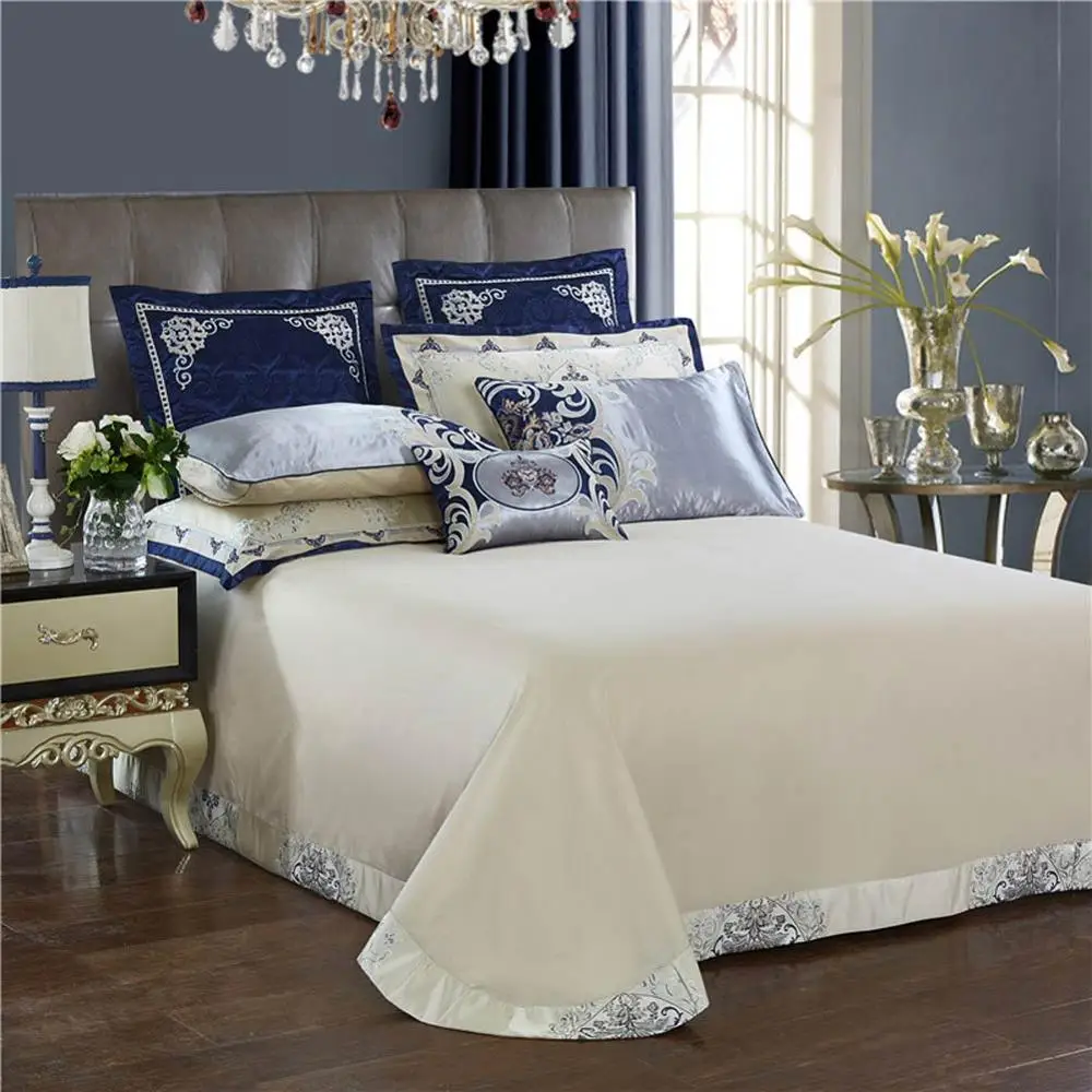 Роскошный комплект постельного белья из египетского хлопка 4 шт. набор