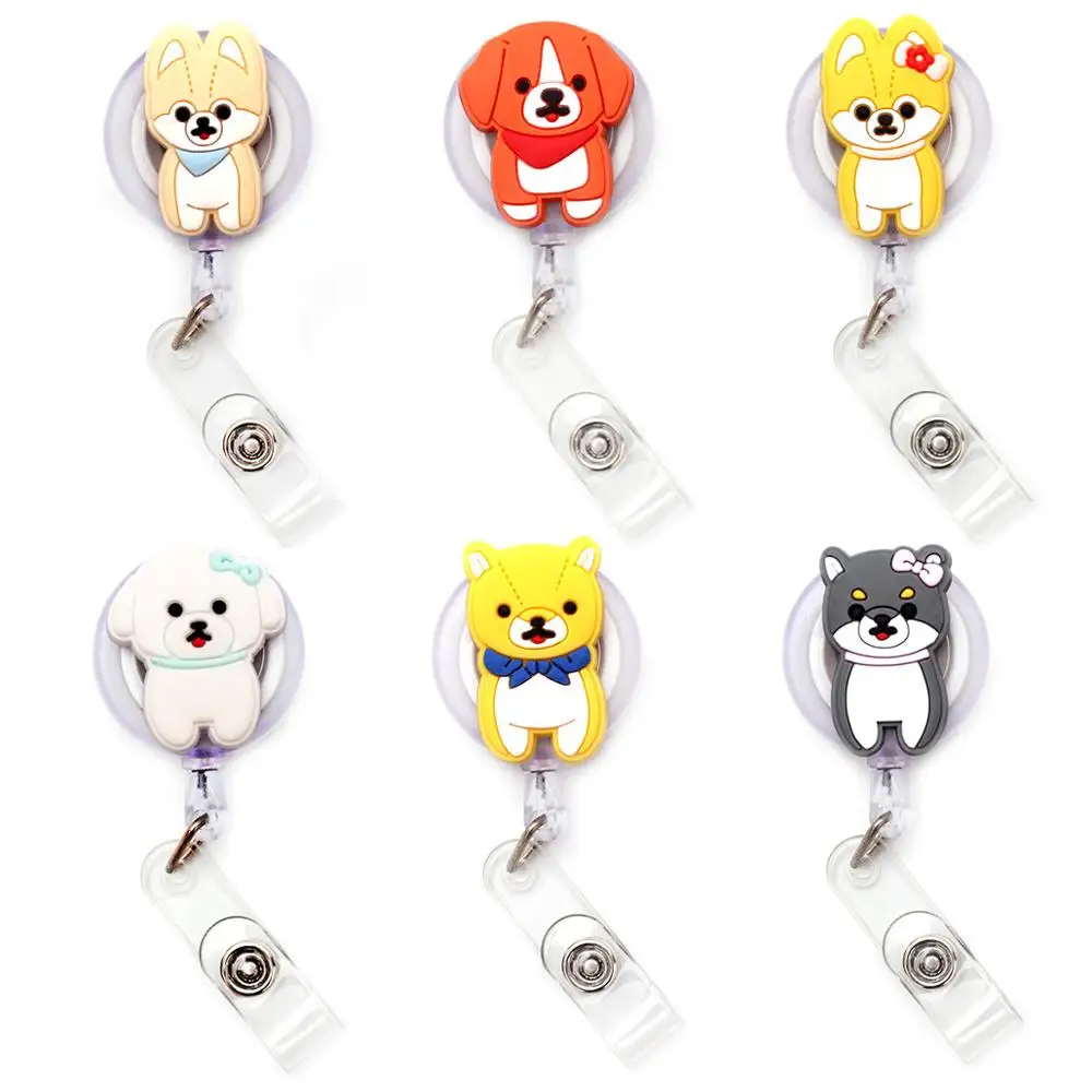 Выдвижной Значок держатель для собак 6 цветов|Бейджи и аксессуары| |