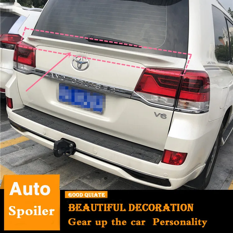 Спойлер на крышу для Toyota Land Cruiser 2008-2016 FJ120 материал ABS автомобильное заднее крыло