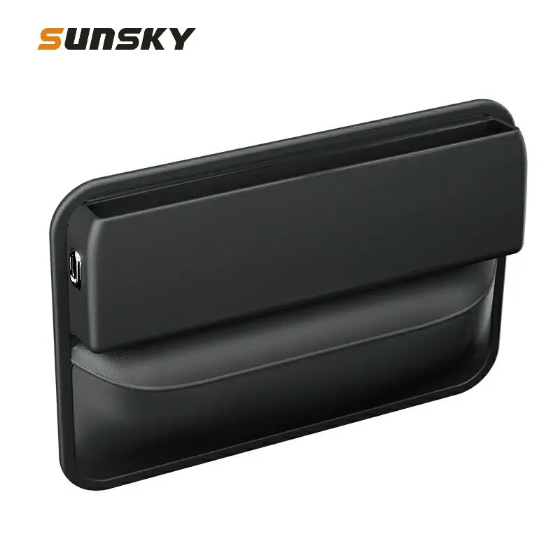 

Car Gap Central Control Storage Box with Charging Cable