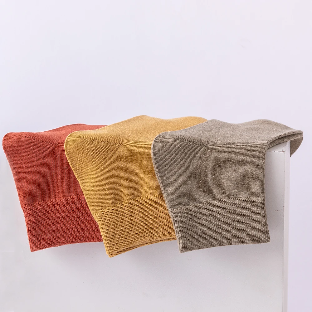 10 Pairs Japanese Casual Men's Cotton Socks Summer Soft  Breathable Business Dress Brand Man Happy Color Socks For Man Sox Black