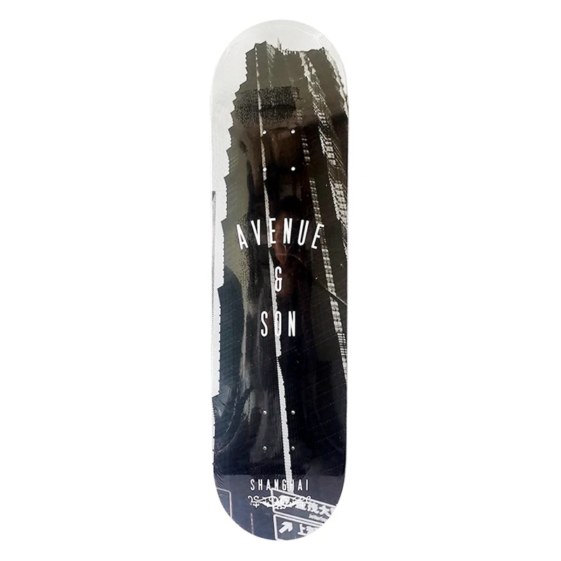 

Professional Maple Skate Board Deck Double Rocker Street Brushing Skateboard Deck Longboard Kaykay Skateboard Accessories BI50SB