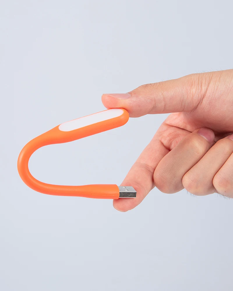 

BASIKE USB Night Light for Power Bank Laptop Simple Cute Portable Bendable (Gifts, please do not buy separately)