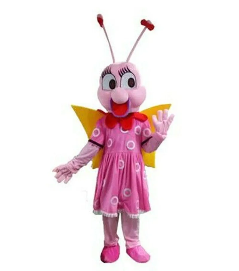 

Pink Bumblebee Mascot Costume Suits Cosplay Party Game Dress Outfits Advertising Promotion Carnival Halloween Xmas Easter Adults