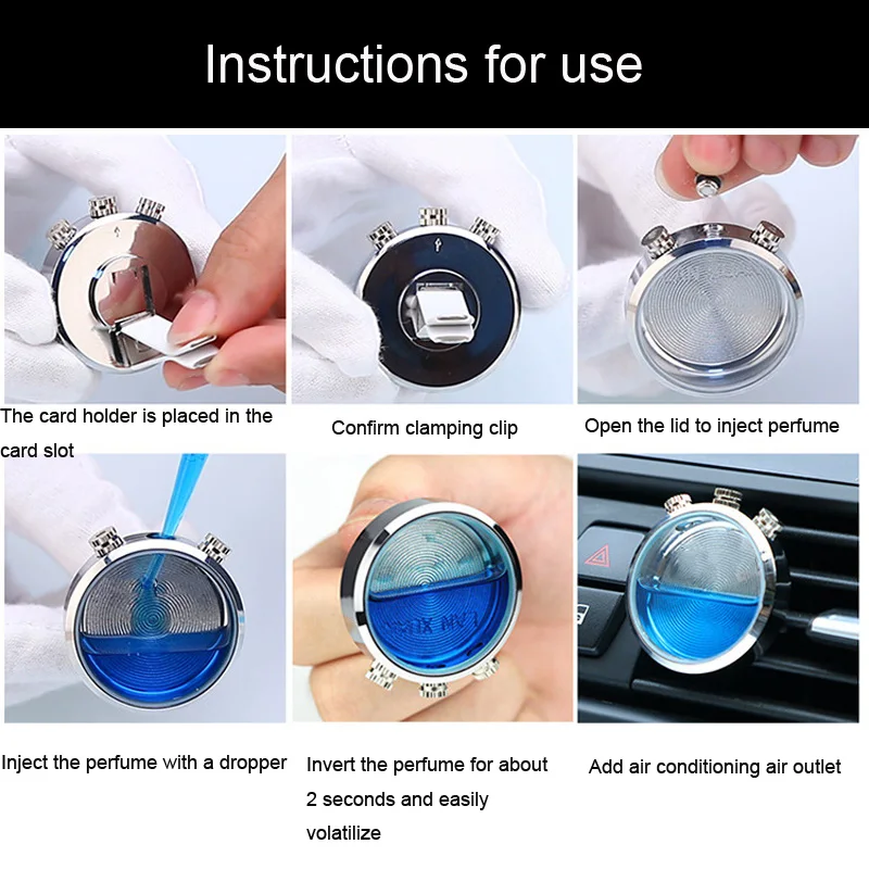 Освежитель воздуха для автомобиля автомобильный Выпускной освежитель клипса