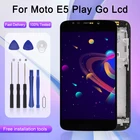 ЖК-дисплей для Motorola E5 Play Go с сенсорной панелью, стеклянный экран, дигитайзер для Moto XT1921, дисплей в сборе, бесплатная доставка
