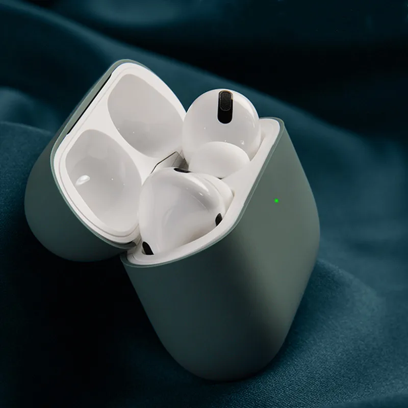 Жидкий силиконовый чехол для airpods Pro Чехол 2019 Apple беспроводные bluetooth наушники AirPods 3