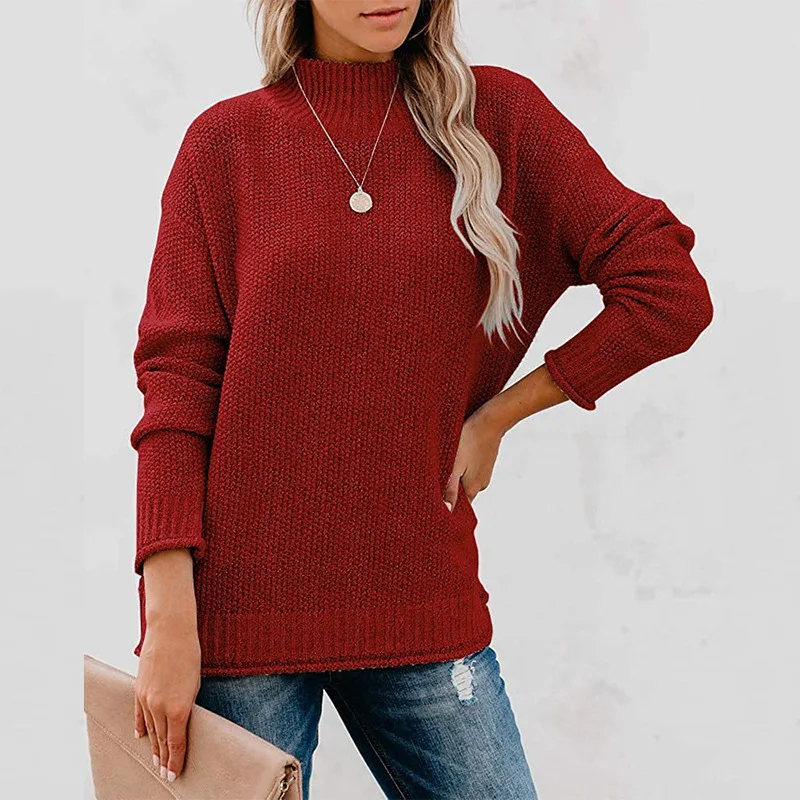 

Sweater women 2020 fall/winter loose turtleneck sweater sweater winter clothes women Casual sweater women Pullovers
