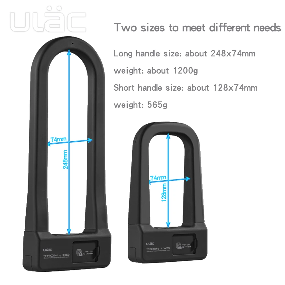 Велосипедный Замок ULAC Противоугонный замок для горных велосипедов с