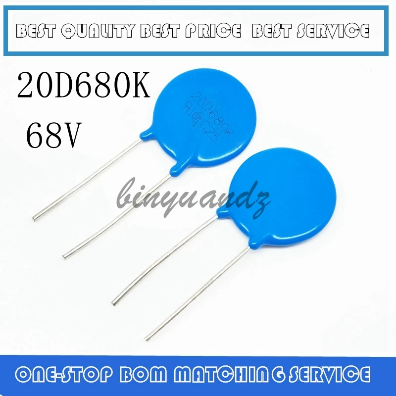 

20 шт. Варистор 20D680K 68V
