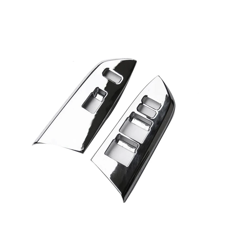

Chrome Door Armrest Window Lift Switch Panel Protection Cover Trim for Toyota - 2014-2020