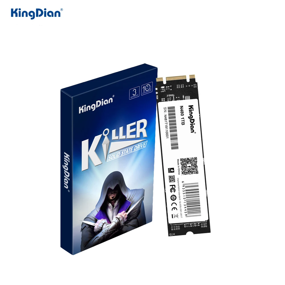 KingDian SSD NGFF 512 ГБ M.2 2280 мм Внутренний твердотельный накопитель жесткий диск с
