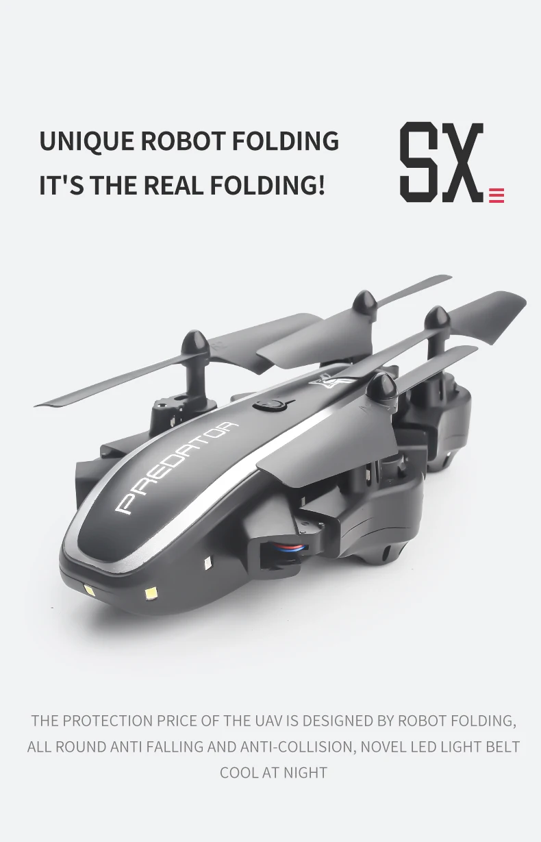 KY909 RC WiFi Дрон с 4K широкоугольной WiFi HD камерой оптический поток RC складной мини Квадрокоптер Вертолет VS LF606 E58 M69 F11