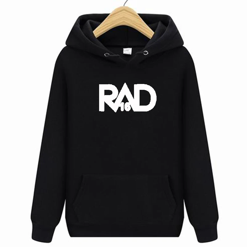 Толстовки Зимние новые брендовые толстовки с буквенным принтом хлопковые