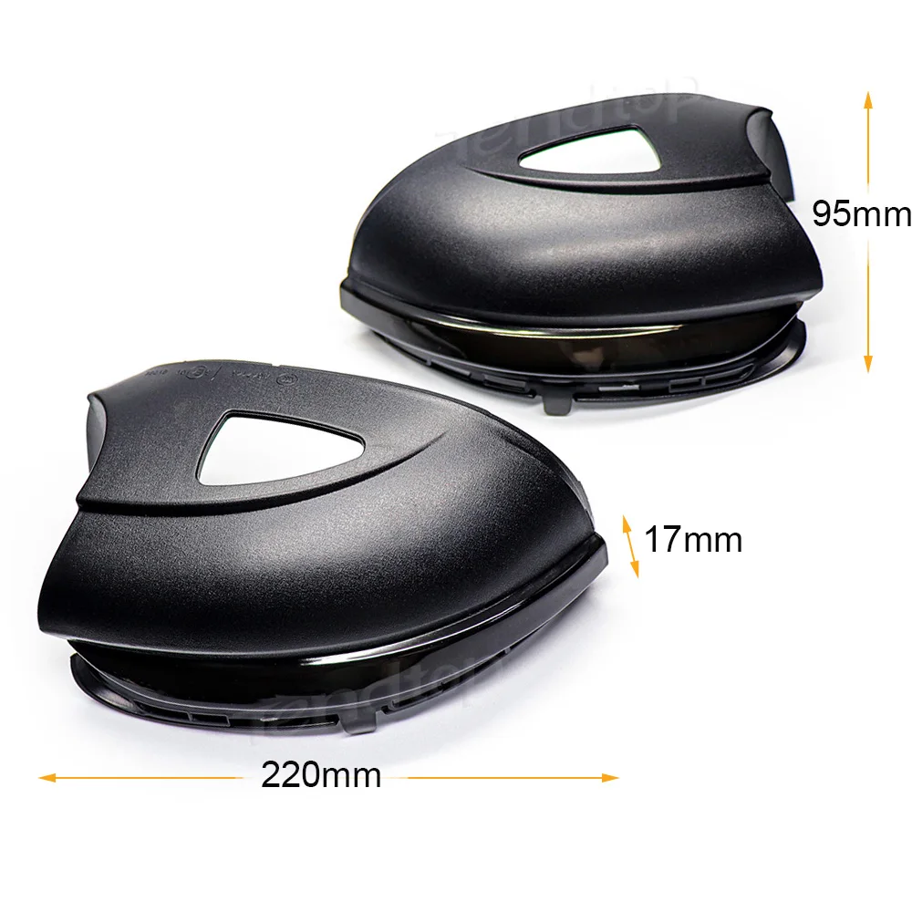 

2X Euro LED Side Wing Dynamic Turn Signal Light Rearview Mirror Indicator For Volkswagen VW Golf 6 VW Golf 6 MK6 GTI R32