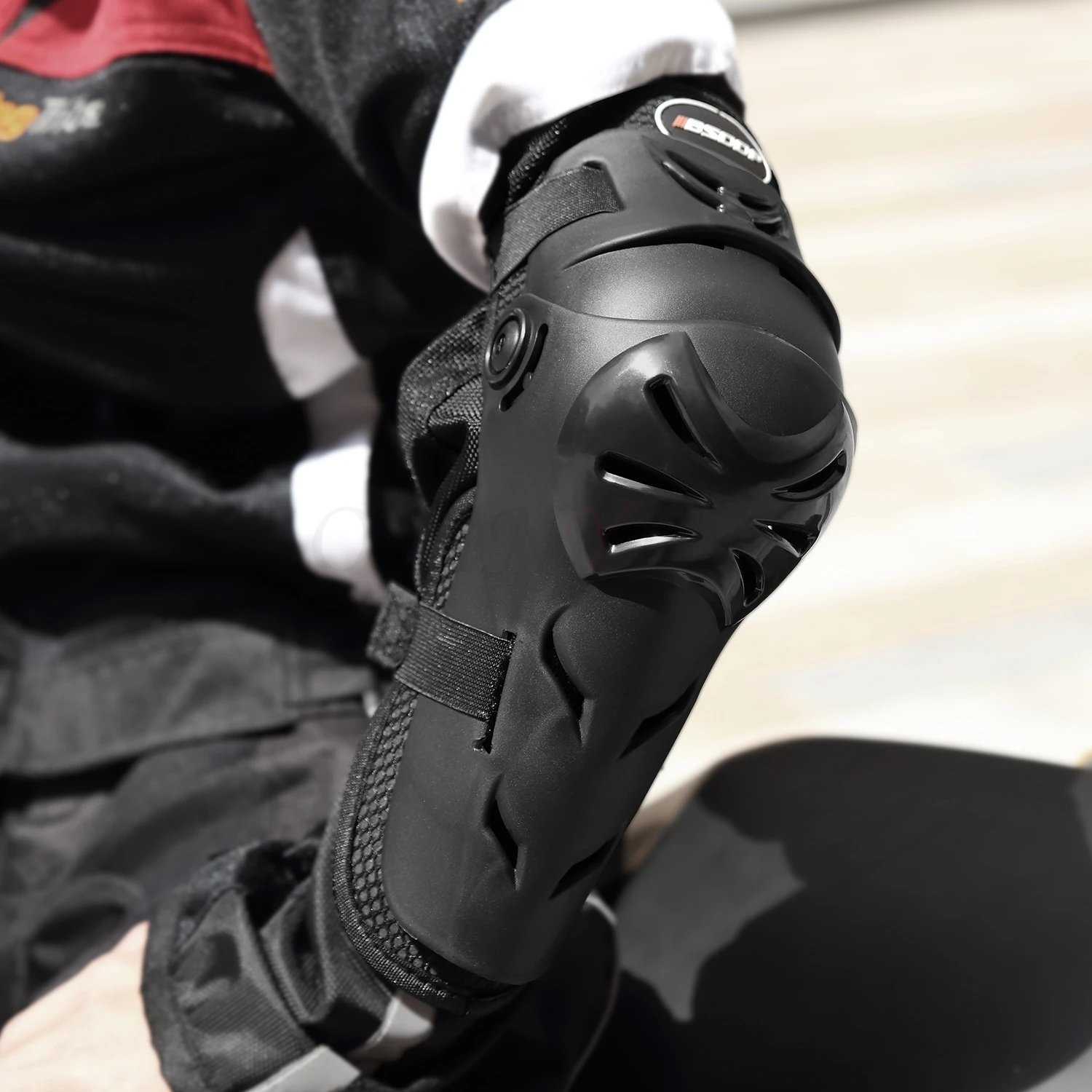 

Motorcycle Riding Knee Pads Motocross Racing Protective Gears Hands and Leg Guards 2 Knee 2 Elbow protection for yamaha for bmw