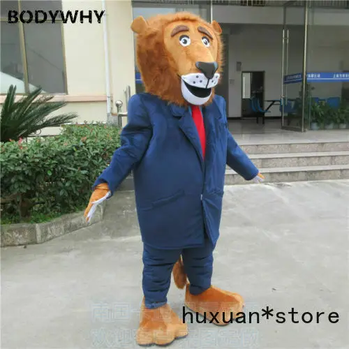 Костюм-талисман в виде льва фурнитура костюмы косплей-вечевечерние НКА платье