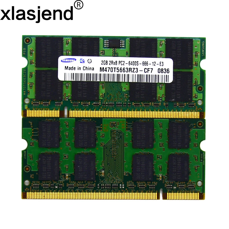 

Оригинальный разобранный Samsung 2 Гб 2RX8 PC2-6400S 800 МГц DDR2 2 Гб Память для ноутбука 2G pc2 6400 800 мгц модуль для ноутбука SODIMM RAM