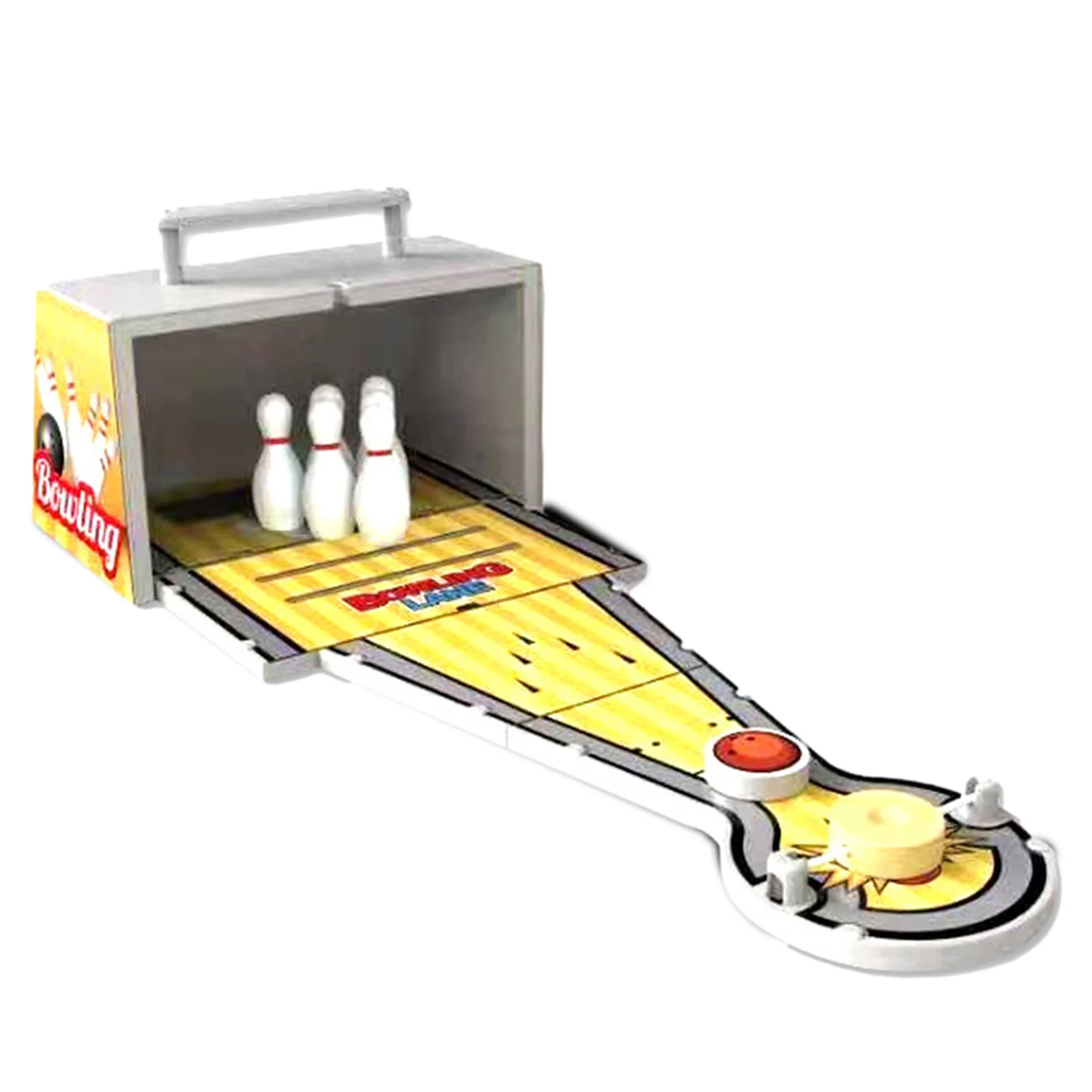 

Child Toys Wooden Mini Desktop Bowling Game Toy Set Fun Indoor Parent-Child Interactive Table Game Bowling Developmental Toy