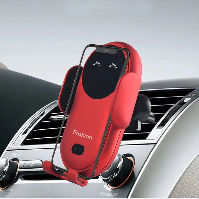 

Universal Magnetic Air Vent Clip Wireless Charger Car Phone Holder in Car Cell Mobile Phone Mount Car Stand Steady Fixed Bracket