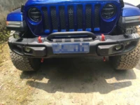 10th anniversary steel front bumper with u bar for jeep jl 2018