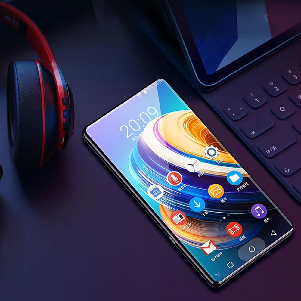 JWD orginial wifi Bluetooth MP4 плеер MP3 MP5 воспроизведение музыки ips полный сенсорный экран 5,0 дюймов