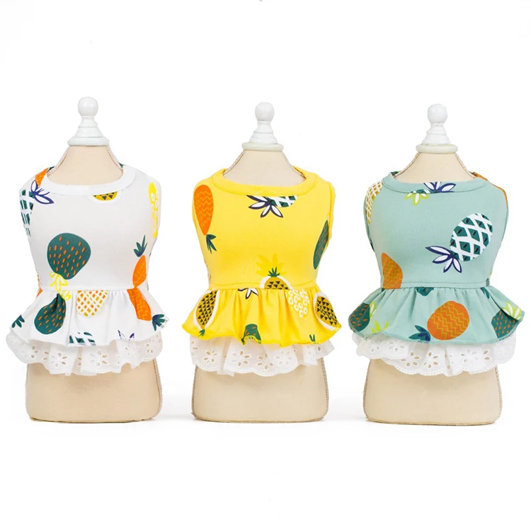Lovable Skirts Dog Clothes 2019 New Summer Pet Dresses Dogs |